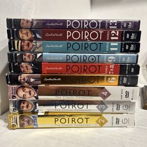 Agatha Christie's Poirot: The Classic Collection, Lot of 10 Series